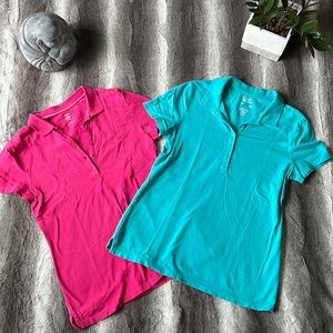 Blue and Pink Classic Polo Bundle